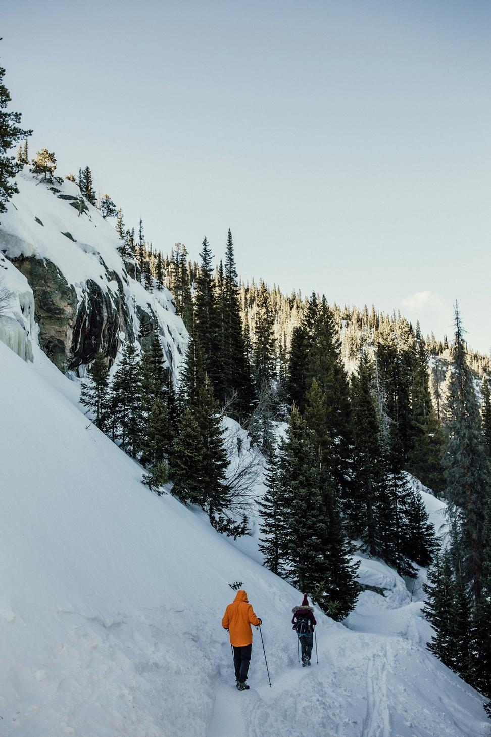 Snowshoeing