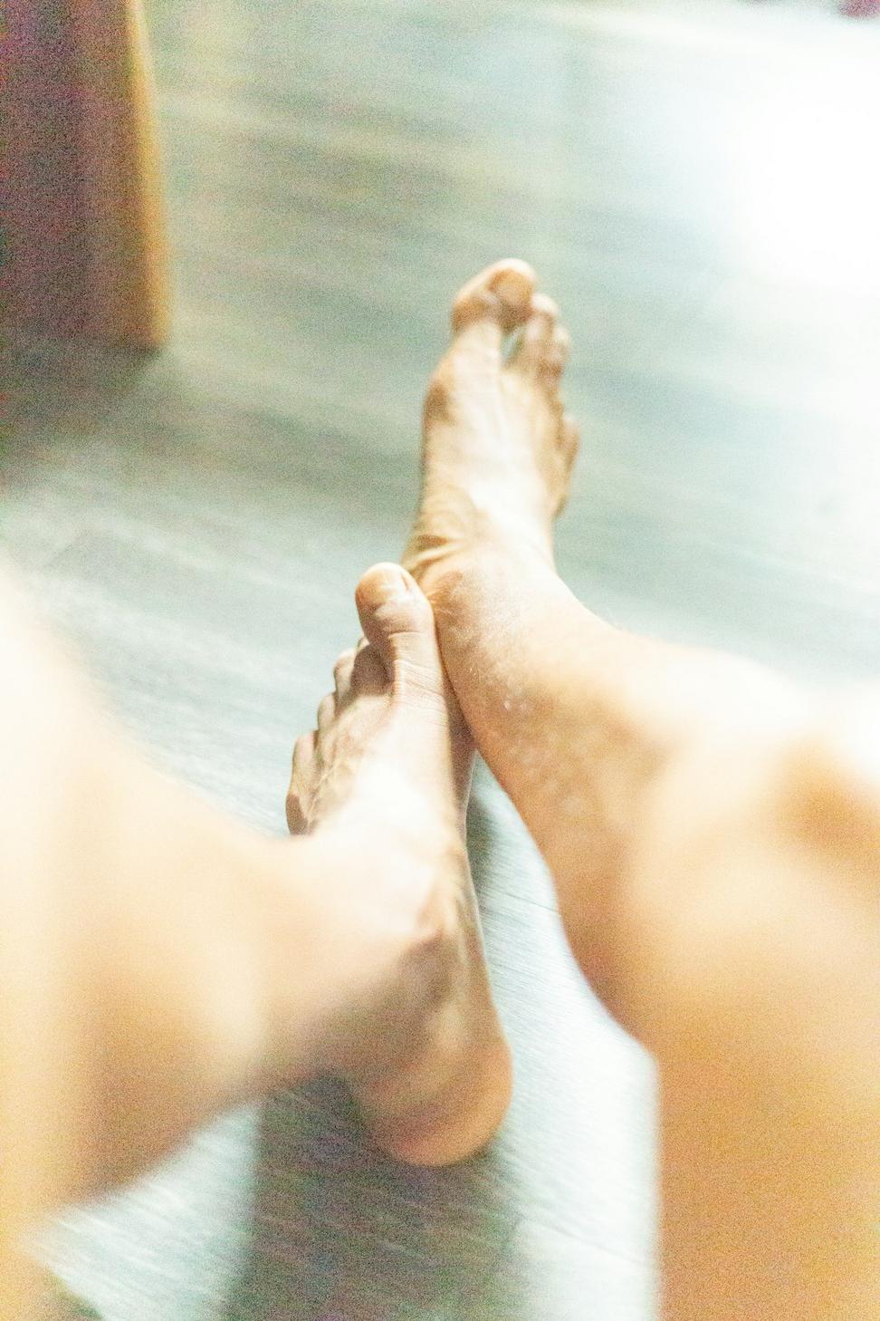 Reflexology treatment
