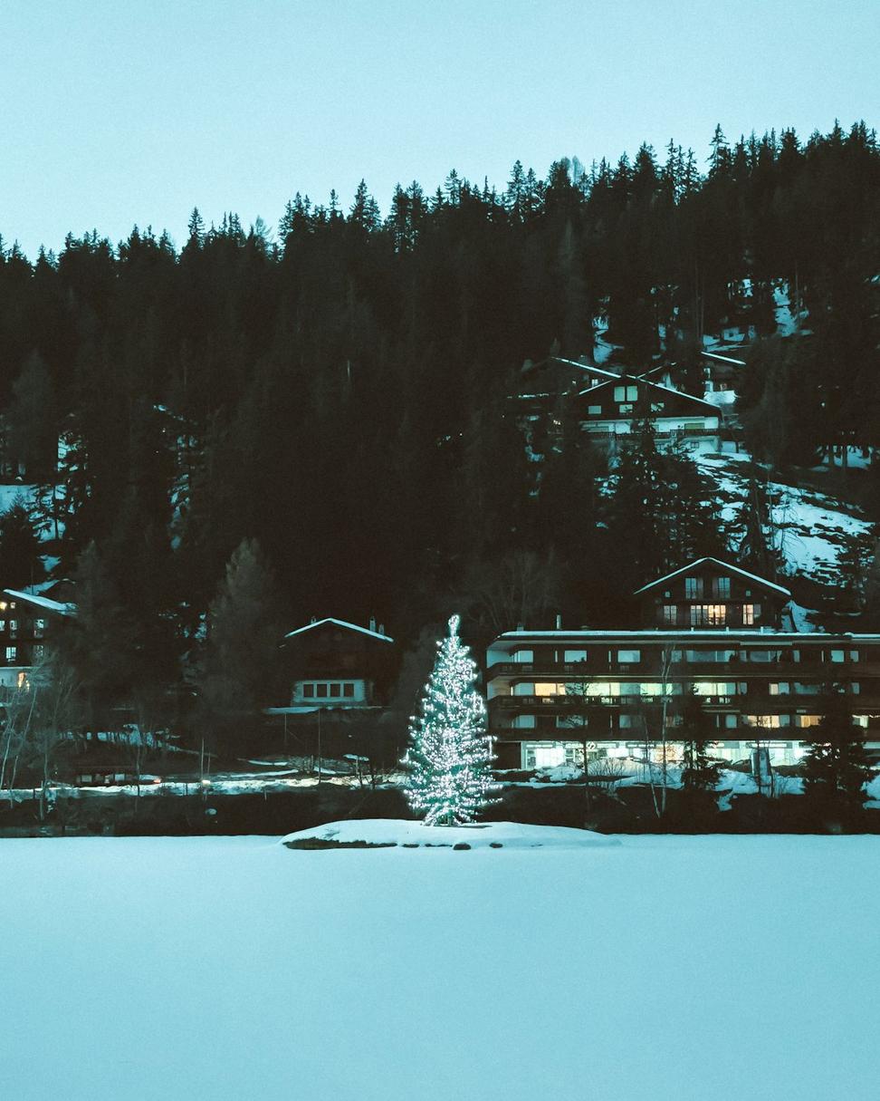 Hotel lobby view