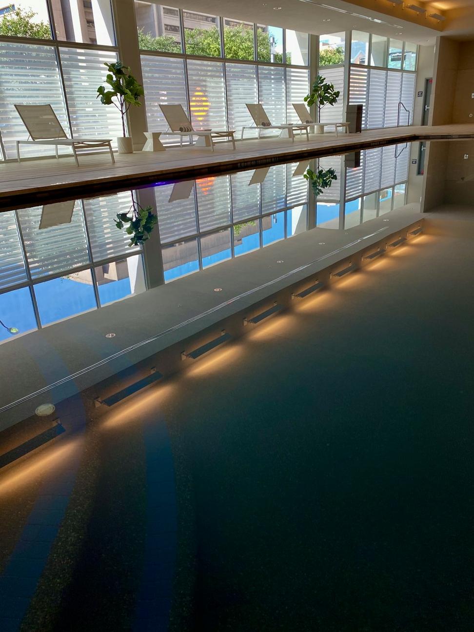 Spa treatment room